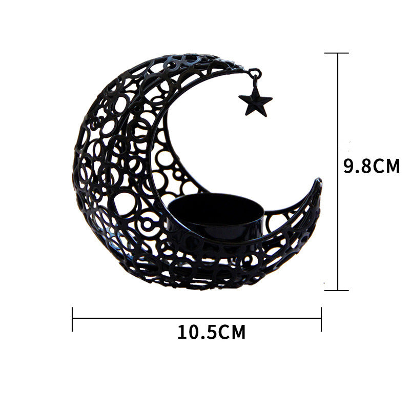 Crescent Moon Candle Holder