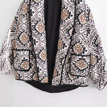 Floral Comfort Padded Jacket