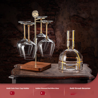 Wine Oxidation Decanter & Glasses