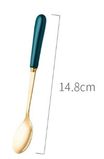 Teal Crest Stainless Steel Cutlery