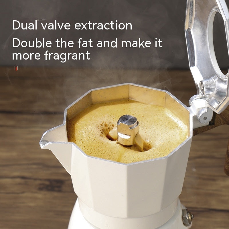 Double Valve Mocha Espresso Pot