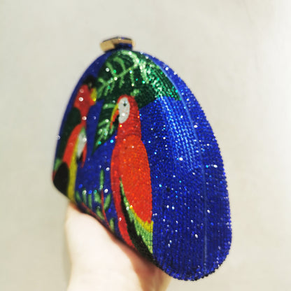 Bird Dazzle Clutch Bag