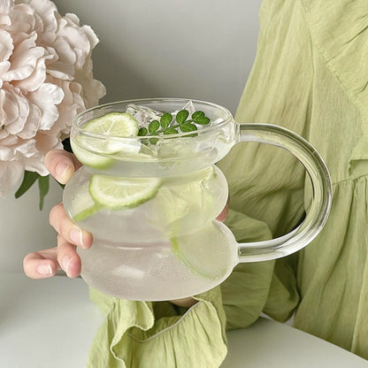 Borosilicate Glass Cup With Handle