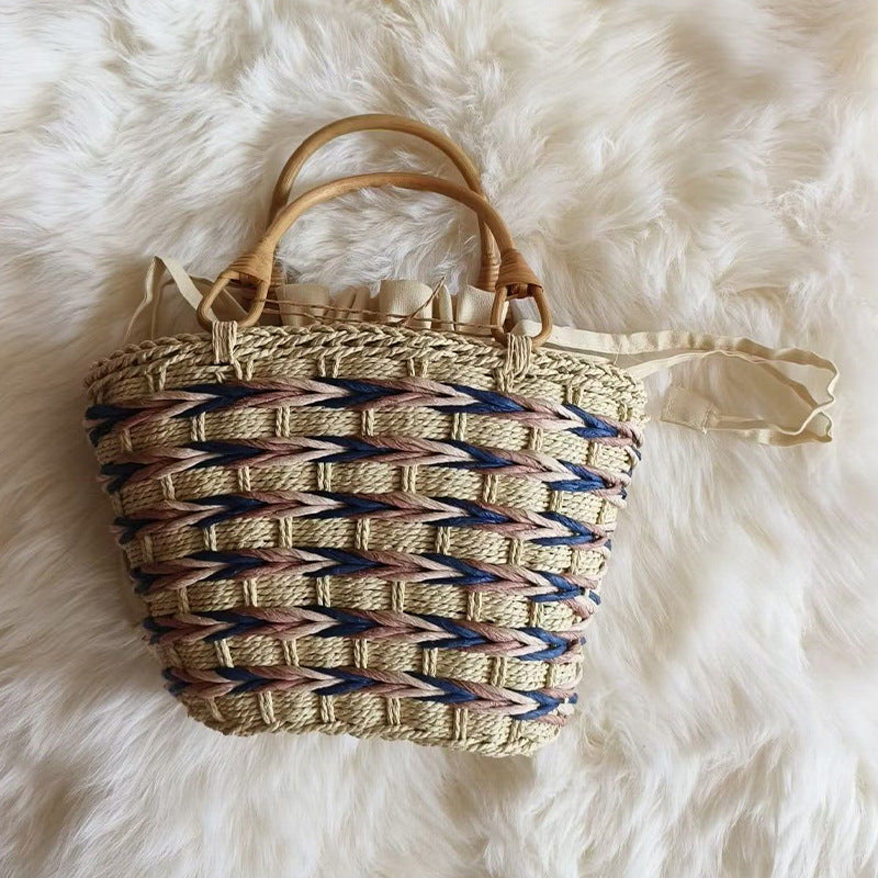 Japanese Inspired Woven Bamboo Bag