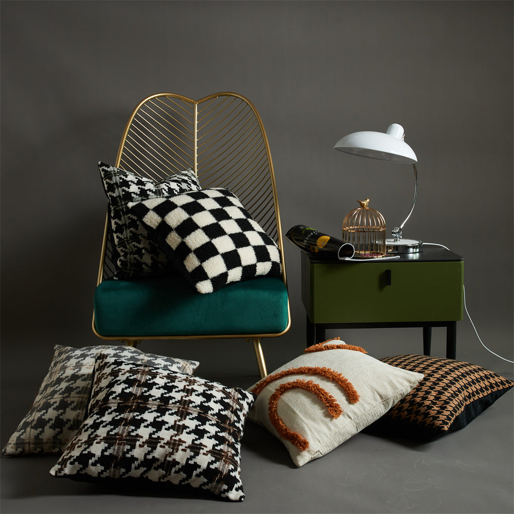 Checkerboard Cushion Cover