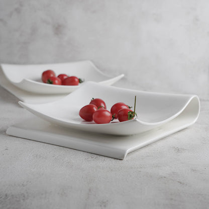 Square Folding Ceramic Plate