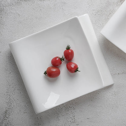 Square Folding Ceramic Plate