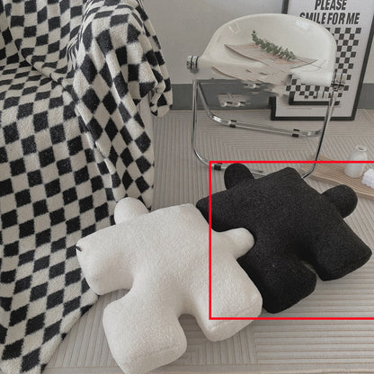 Creative Edgy Puzzle Shaped Pillow