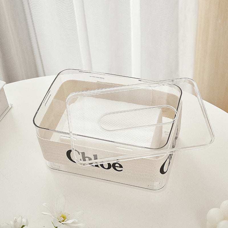 Desktop Tissue Ins Wind Household Storage Box