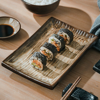 Rectangular Porcelain Dinner