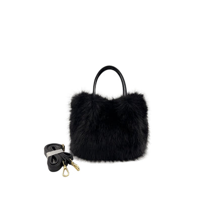 Charm Fur Tote Bag