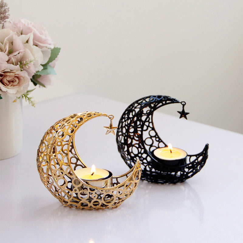 Crescent Moon Candle Holder