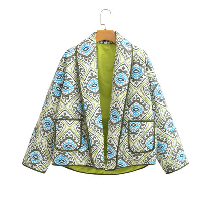 Floral Comfort Padded Jacket