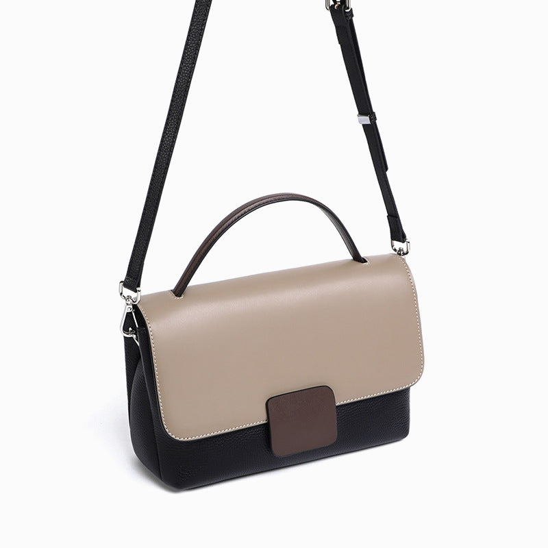 Aurora Elegant Leather Messenger Bag