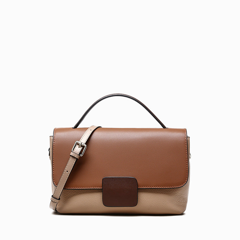 Aurora Elegant Leather Messenger Bag