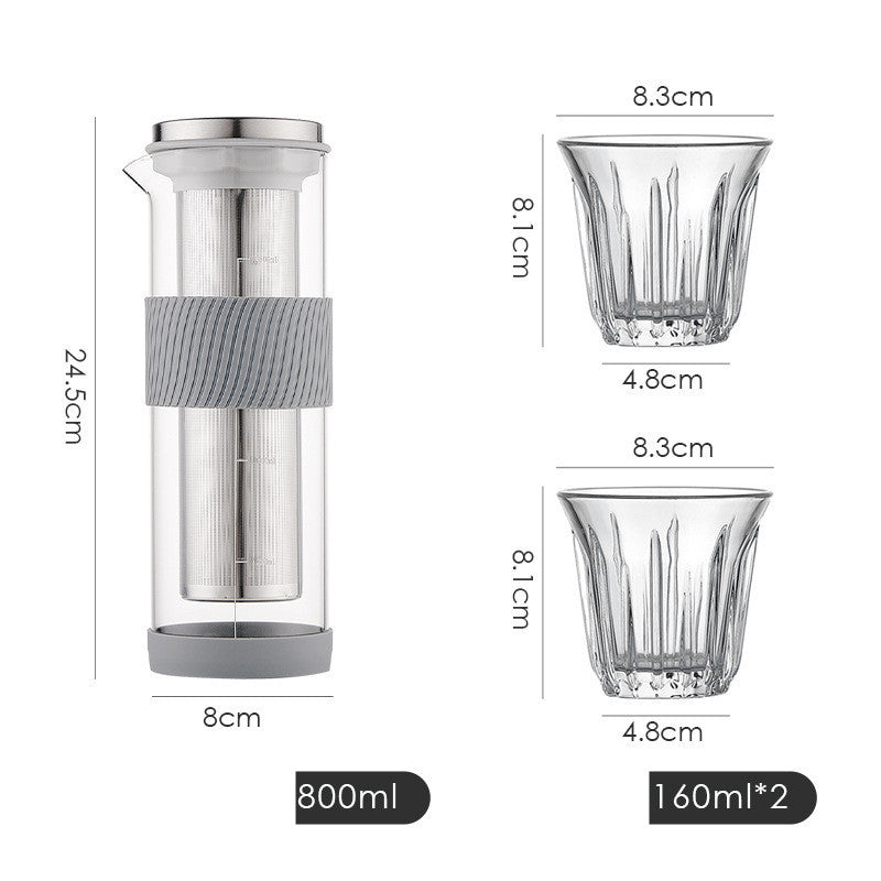 Ice Drip Silicone Coffee Pot