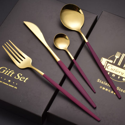 Four-piece Stainless Steel Cutlery Set