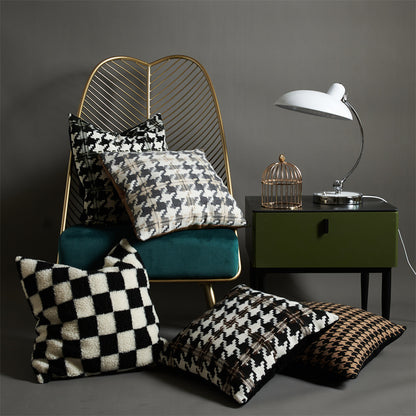 Checkerboard Cushion Cover