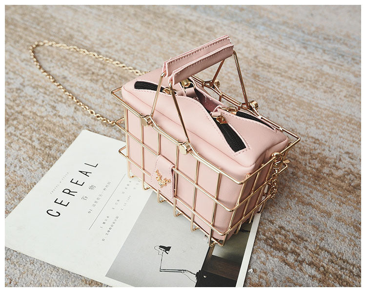 Three Dimensional Basket Bag