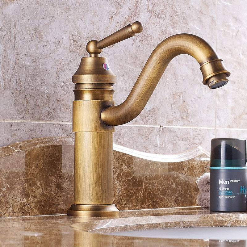 Opulence Copper Antique Bathroom Faucet