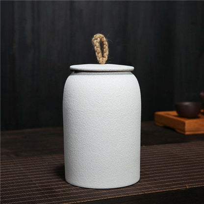 Retro Ceramic Stoneware Airtight Barrel