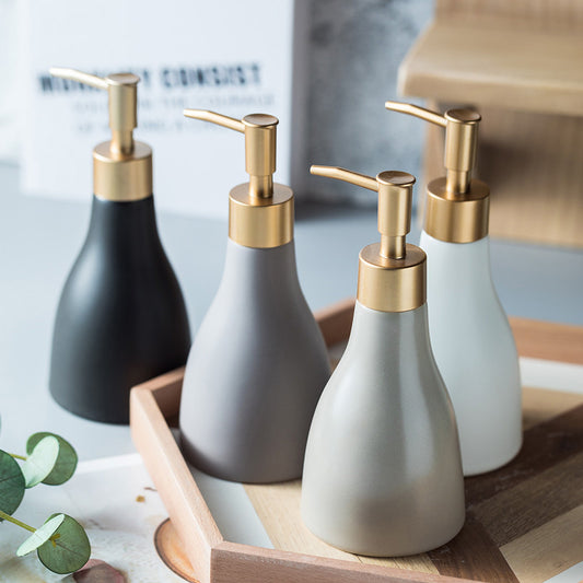 Ceramic Soap Dispenser Bottle