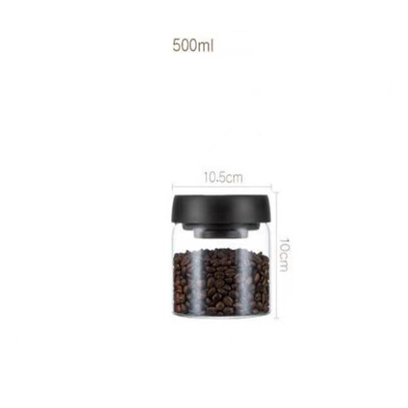 Coffee Beans Glass Airtight Canister