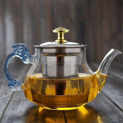 Stainless Steel Strainer Teapot Kettle