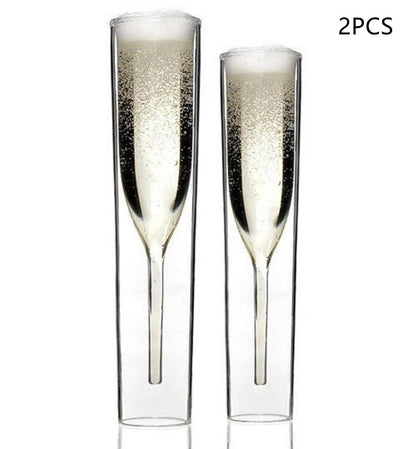 Double Champagne Glass