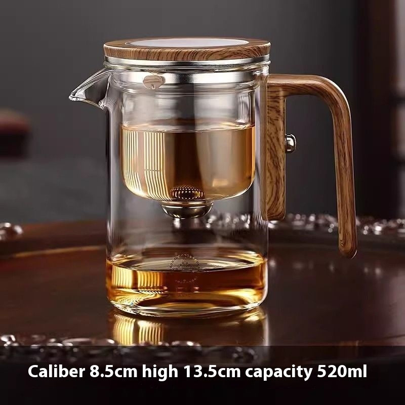 Elegant Glass Tea Fusion Teapot