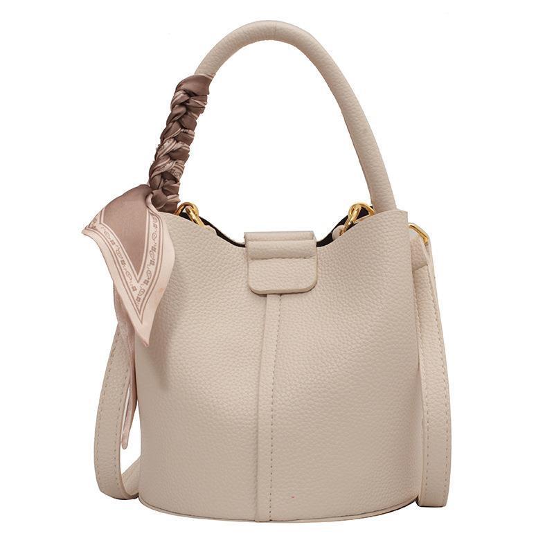 Accent Ribbon Bucket Bag