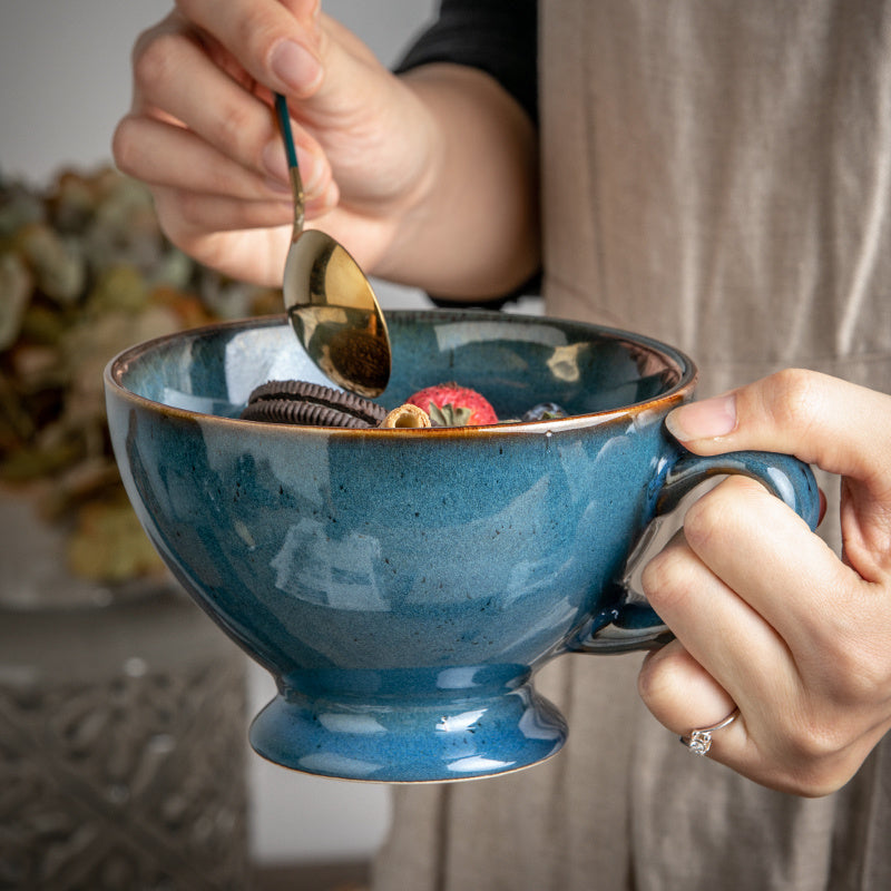 Vintage Blue Mug