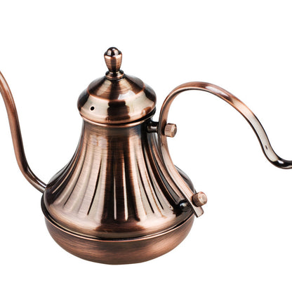 Stainless Steel Long Neck Coffee Pot