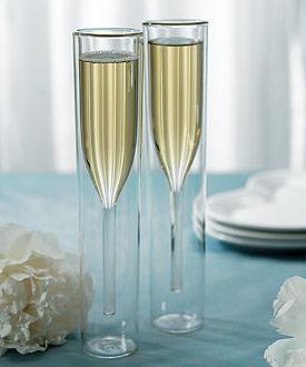 Double Champagne Glass