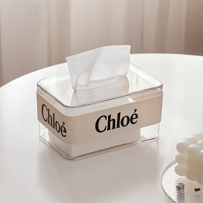 Desktop Tissue Ins Wind Household Storage Box