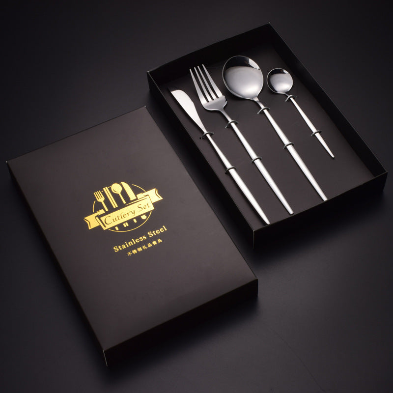 Four-piece Stainless Steel Cutlery Set