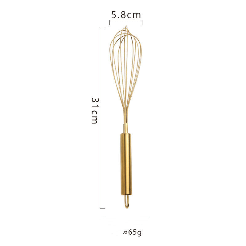 Elegant Golden Kitchen Gadget Set