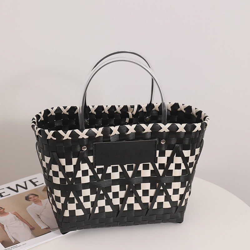 Trendy Basket Bag