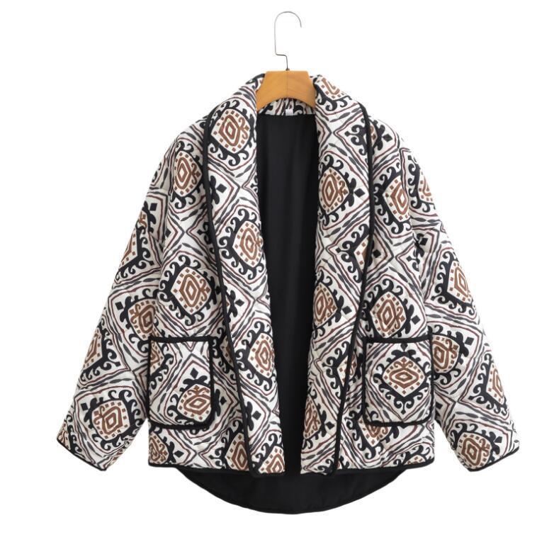 Floral Comfort Padded Jacket