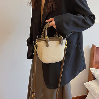 Casual Small Bucket Bag