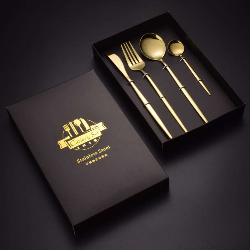 Four-piece Stainless Steel Cutlery Set