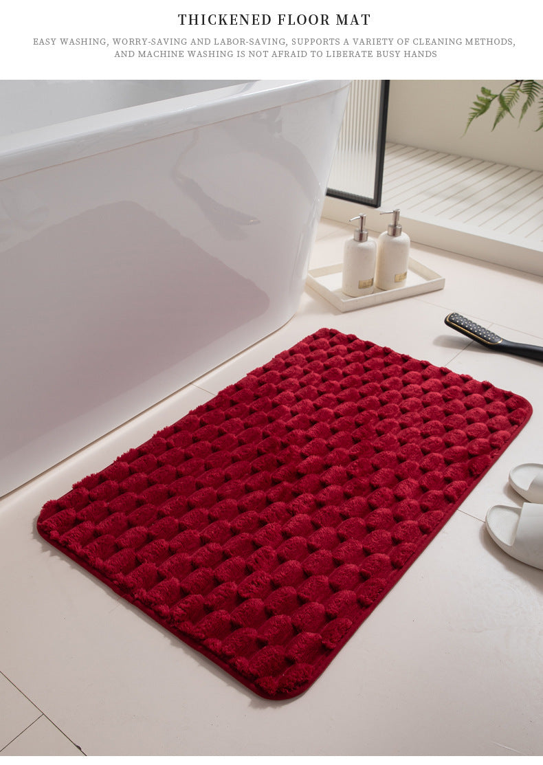 Absorbent Block Colour Non-slip Mat