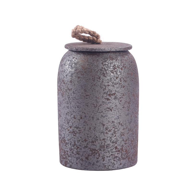 Retro Ceramic Stoneware Airtight Barrel