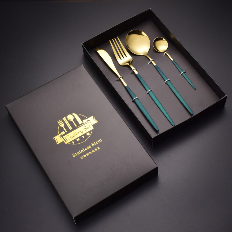 Four-piece Stainless Steel Cutlery Set