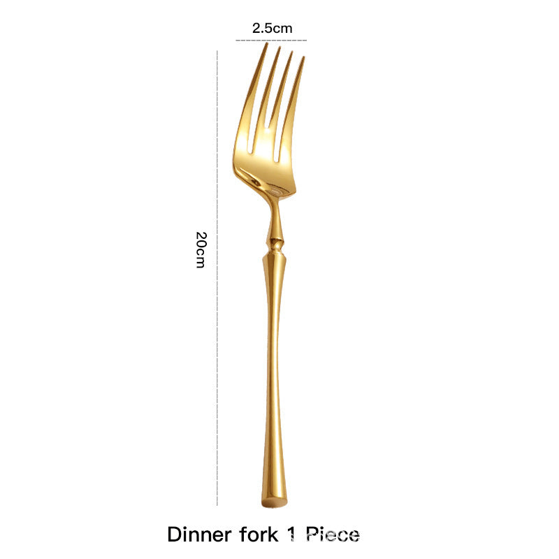 Golden Edge Stainless Steel Cutlery