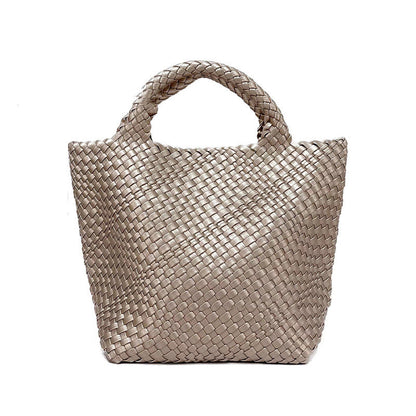 Woven Capacity Tote Bag