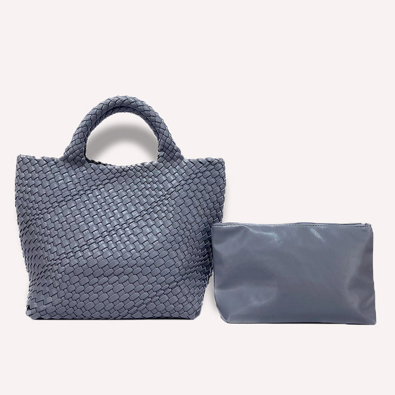 Woven Capacity Tote Bag