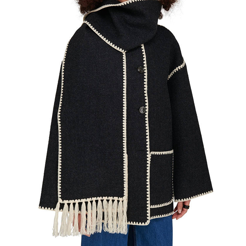 Woollen Cosy Shield Coat