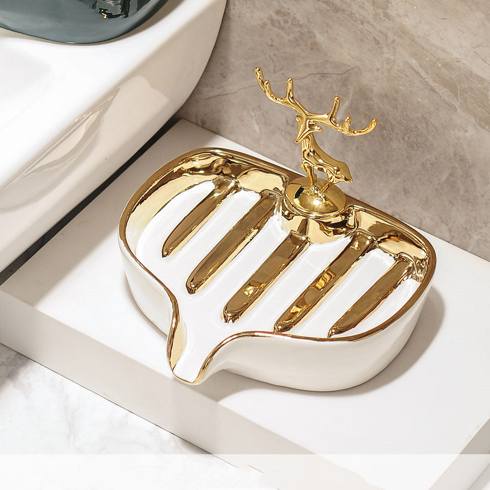 Ceramic Opulence Soap Dish