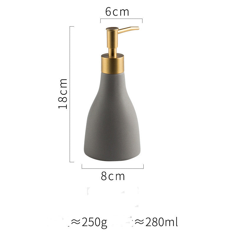 Ceramic Soap Dispenser Bottle